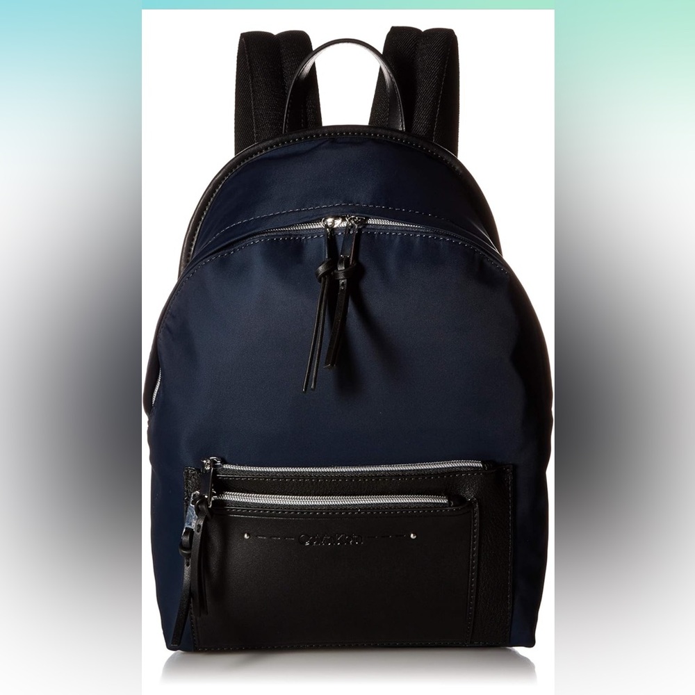 Calvin Klein Lisa Nylon Navy Backpack